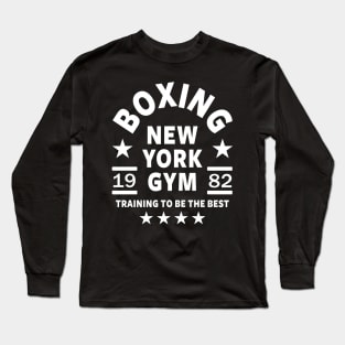 BOXING SHIRT - T SHIRT FOR BOXERS - SPARRING TSHIRT Long Sleeve T-Shirt